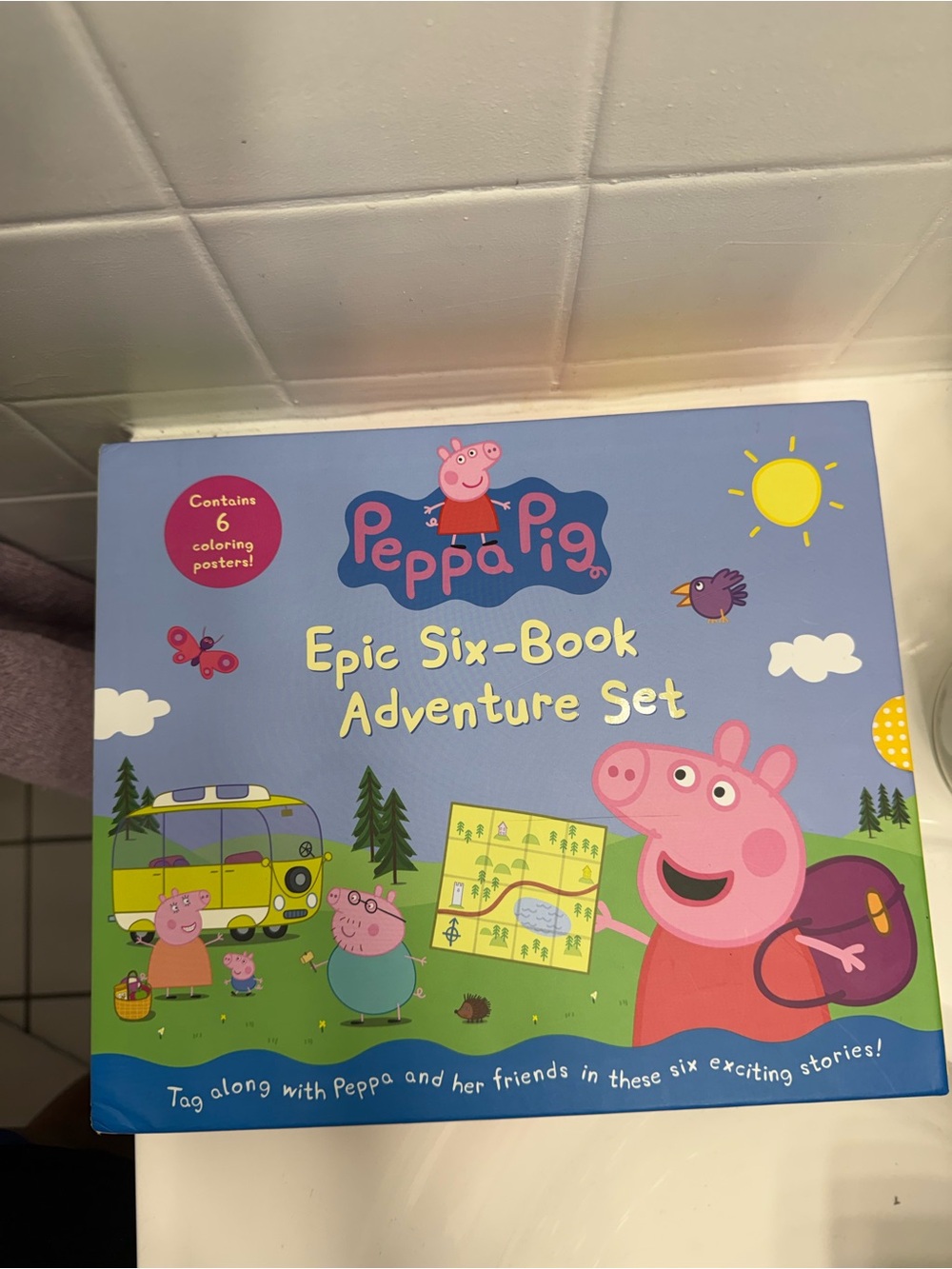 Peppa Pig Epic Six-Book Adventure Set - Blue